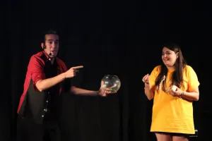 Magia participativa con el público